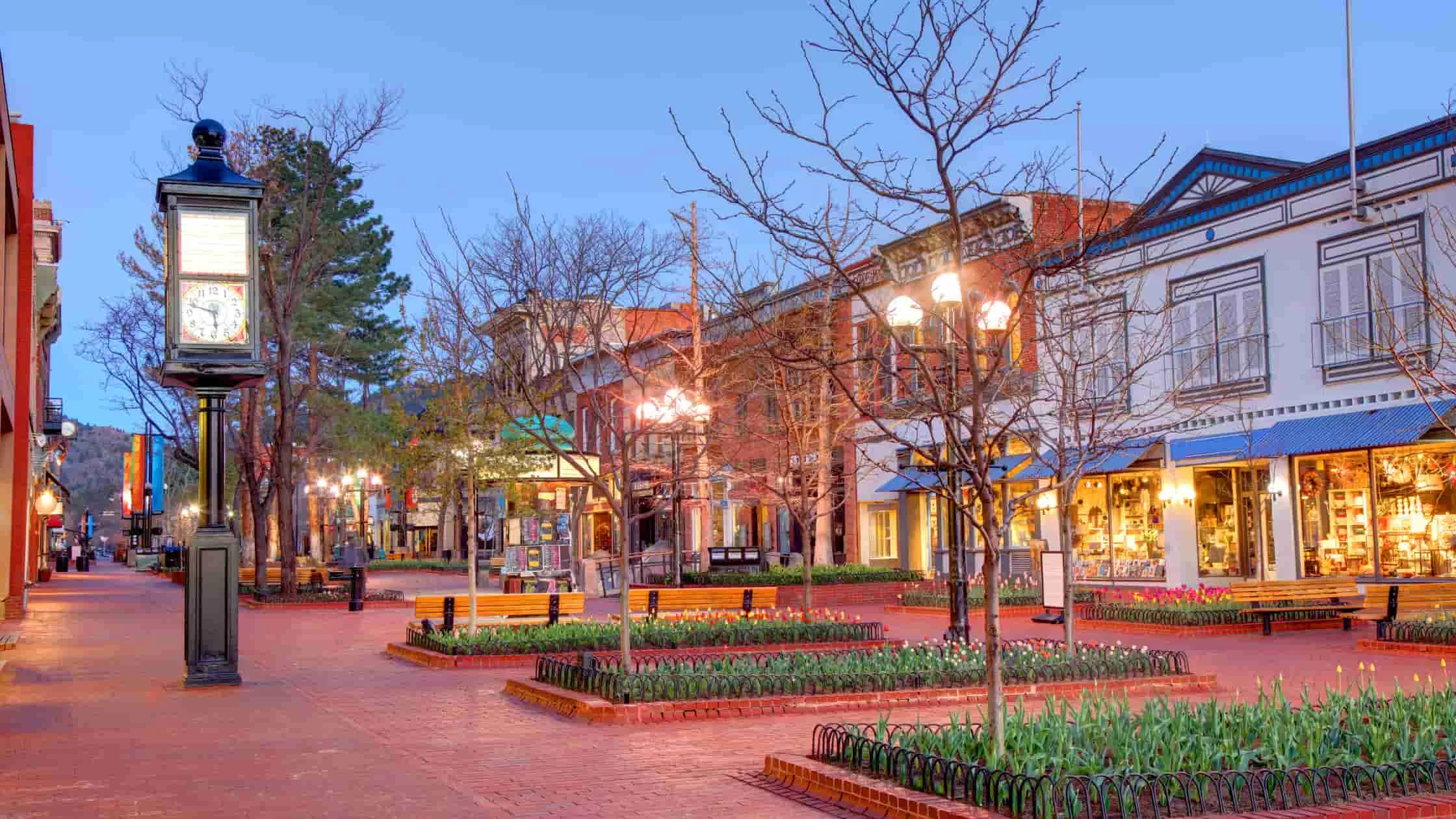 Pearl Street in Boulder, one of the best things to do with kids in Boulder Colorado