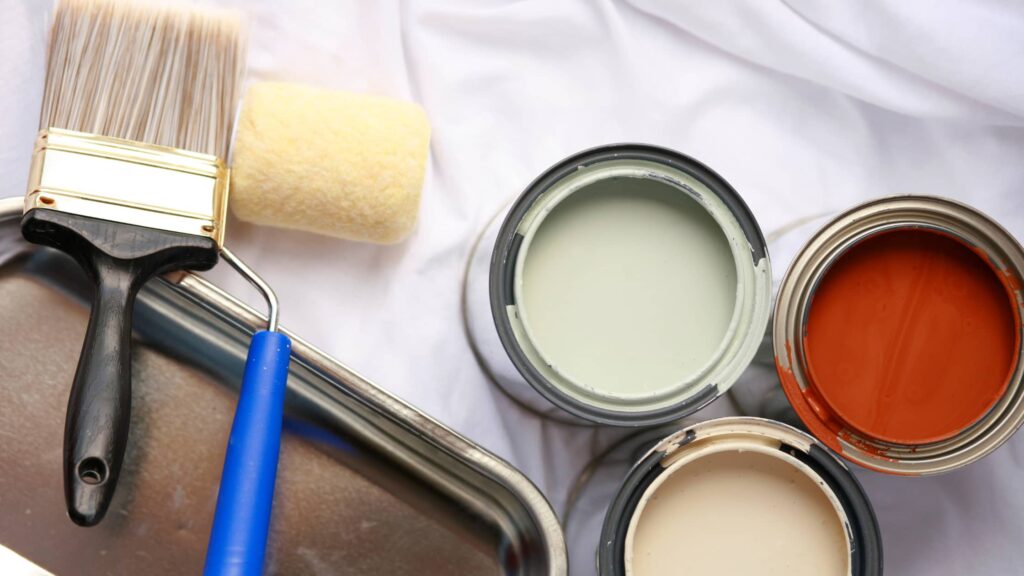 Home Improvement ROI Consulting - paint cans for house