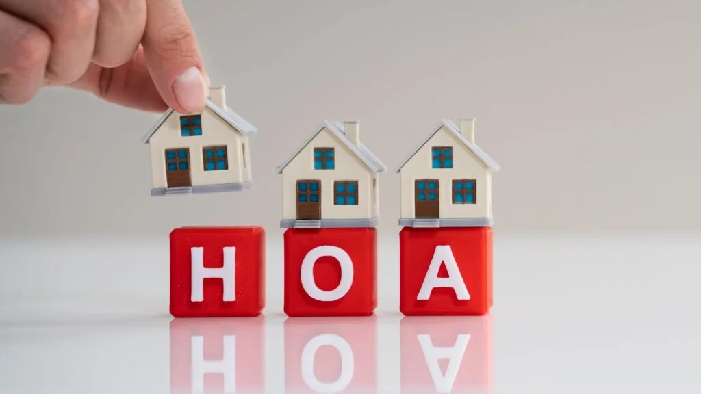 colorado hoa rules blocks spelling HOA with small houses